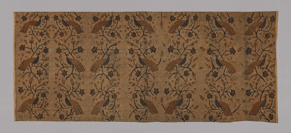 Sarong (Part of Sarong) by Indonesia Java, textile, 1801-1900