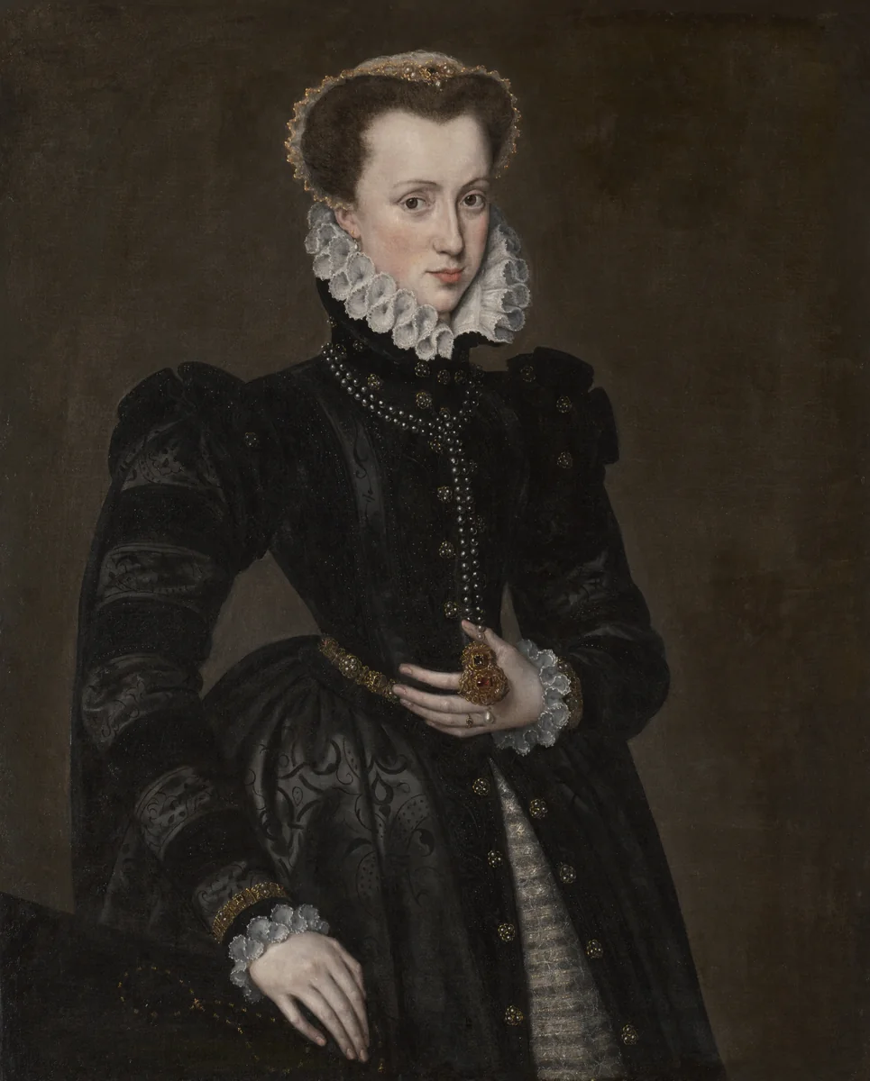 Portrait of a Court Lady by Antonis Mor, painting, 1560-1570