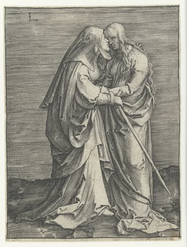 De visitatie by Unknown, print, 1514-1518
