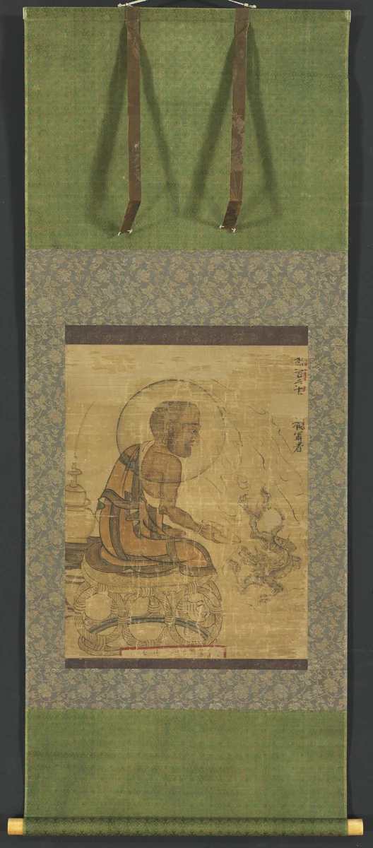 Arhat by Unknown, painting, 1235