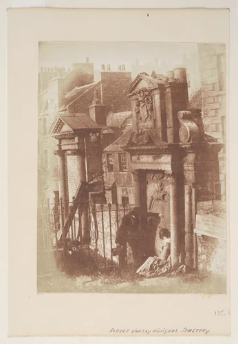 McCulloch's Tomb, Greyfriars Churchyard by Hill and Adamson, photograph, 1843-1847