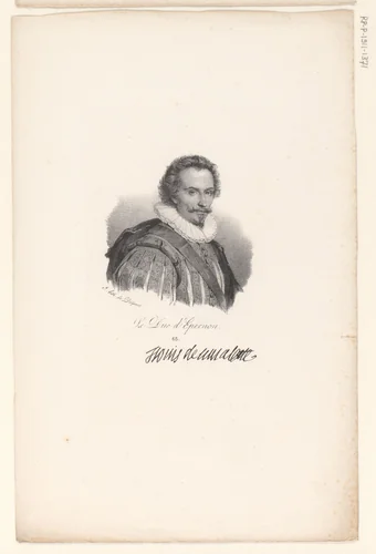 Portret van Jean-Louis de Nogaret de La Valette by anonymous, print, 1818-1842