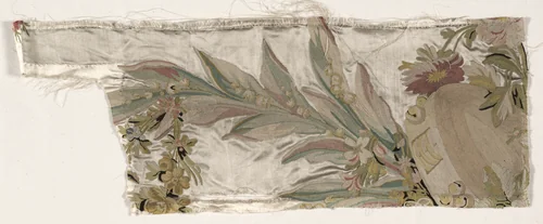 Coverlet Fragment by Philippe de Lasalle, textile, 1755-1775