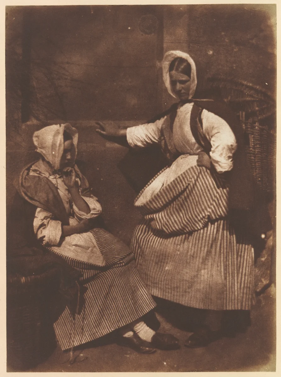 [Newhaven Fishwives] by Hill and Adamson, photograph, 1843-1847