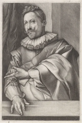 Portret van de schilder Theodoor van Loon by anonymous, print, 1650-1800