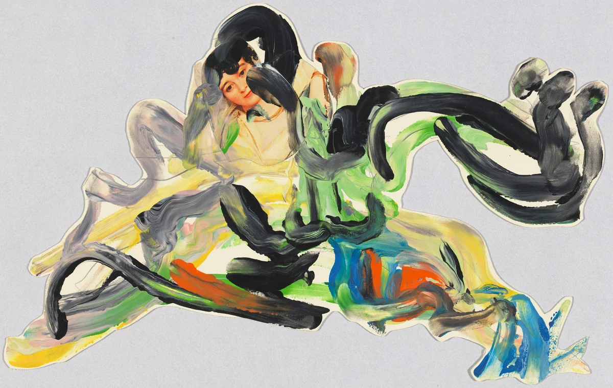 3 April by Charles Clough, drawing, 1981