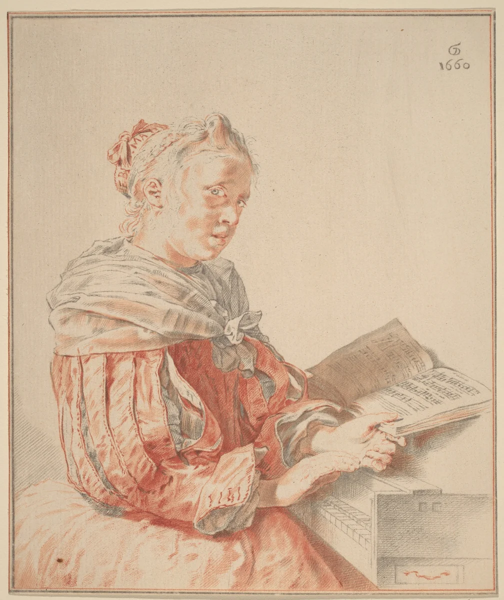 Young Girl at the Keyboard by Cornelis Ploos van Amstel
Johannes Kornlein
Jan de Bray
Gerrit Dou, print, 1767
