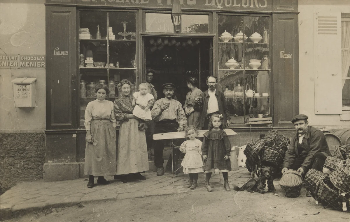 Mercerie, Igny by Unidentified Photographer, photograph, 1910