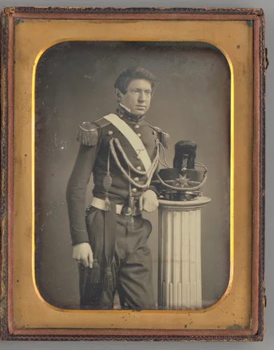 Untitled (Portrait of a Standing) by Unknown maker, photograph, 1848