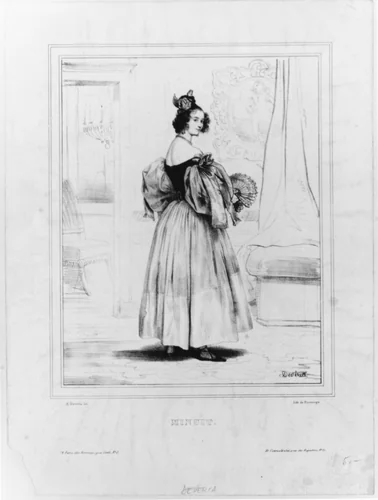 Minuit by Eugène Devéria, print, 1829