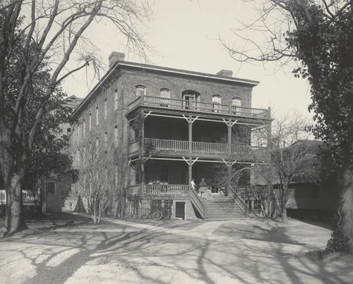 Girls' Cottage. Dormitory for colored girls and teachers by Frances Benjamin Johnston, photograph, 1899