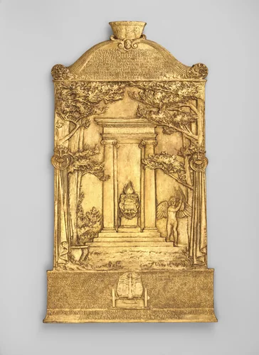Cornish Celebration Presentation Plaque by Augustus Saint-Gaudens, artwork, 1905