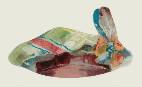 Our Favorite Dolls: Scottish Hat by Selchow and Righter, print, 1900