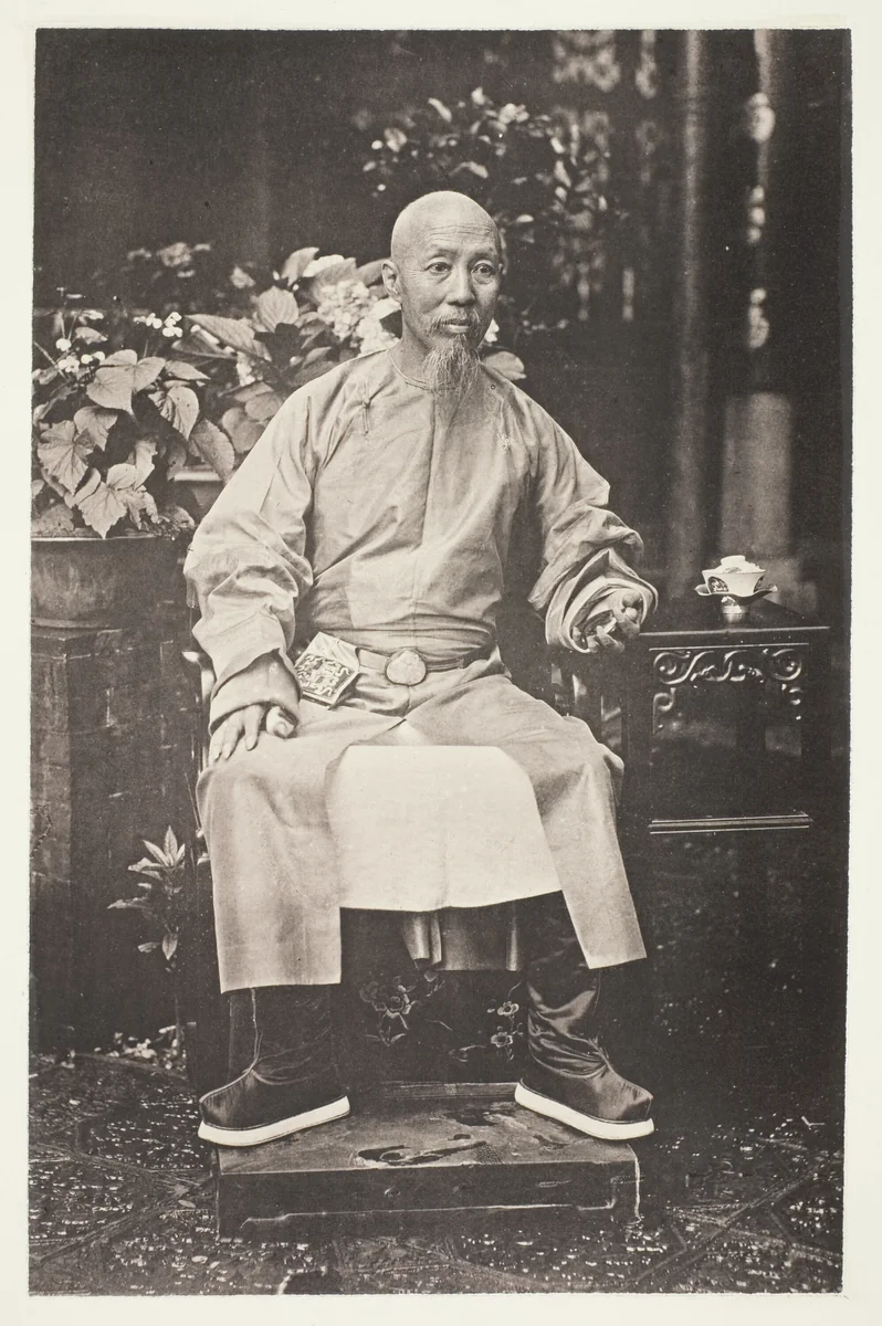 Jui-Lin, Governor-General of the Two Kwang Provinces by John Thomson, photograph, 1863-1873