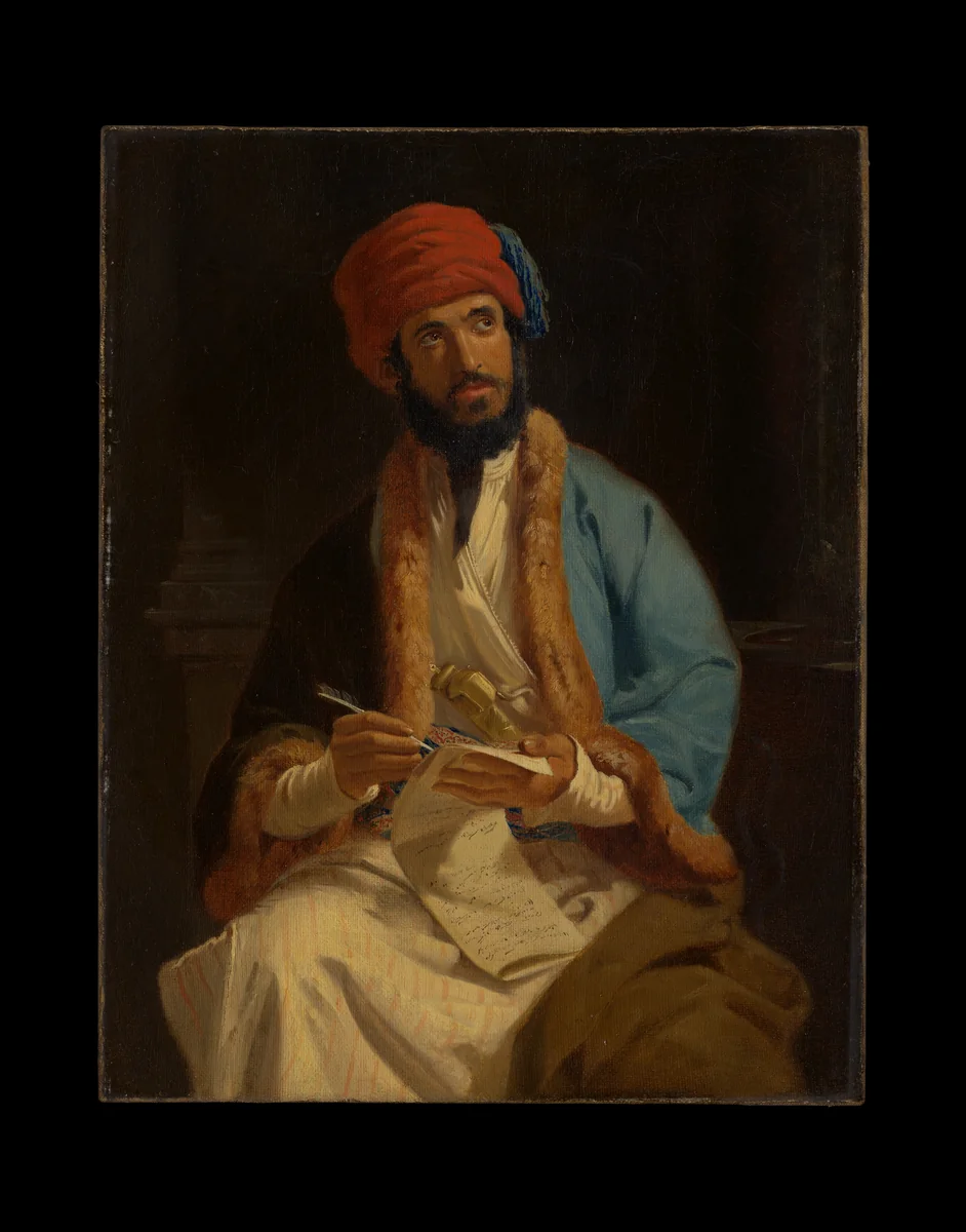 The Arab Sage by German Painter, painting, 1800-1899