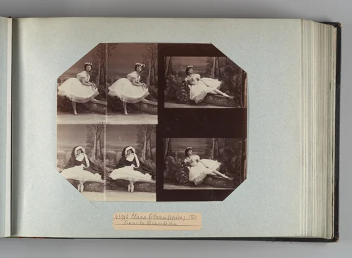 Clara Pilvois dans le Diavolina by André Adolphe-Eugène Disdéri, photograph, 1863