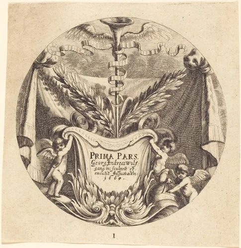 Title Page by Georg Andreas Wolfgang, portfolio, 1631-1716