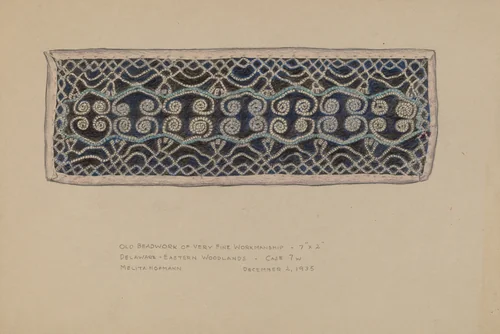 Beadwork by Melita Hofmann, index of american design, 1935