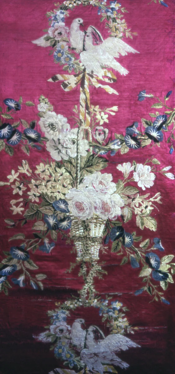 Panel by Philippe de Lasalle, textile, 1765-1785
