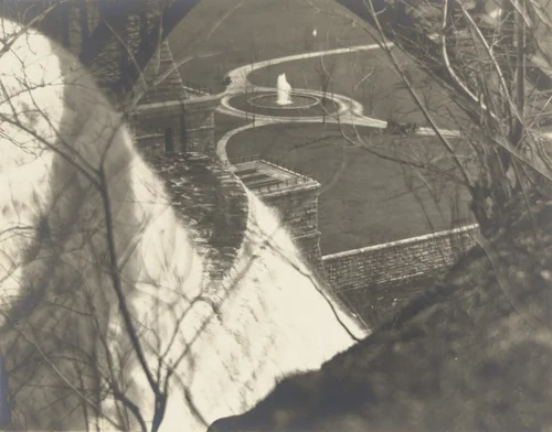 Croton Reservoir by Clarence H. White, photograph, 1925