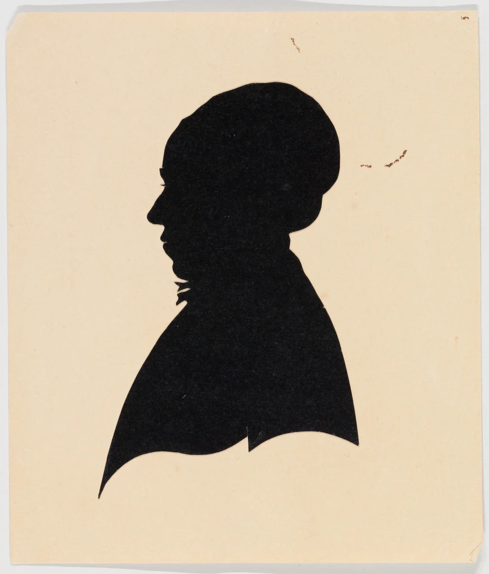Unidentified profile portrait, woman facing left by anonymous, other, 1773-1820
