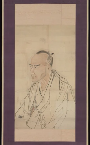 Sketch for the Portrait of Tachihara Suiken by Watanabe Kazan, painting, 1813-1833