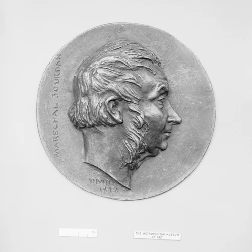 Jean-Baptiste Jourdan (1762–1833), Marshal of France by Pierre-Jean David d'Angers, metalwork, 1828