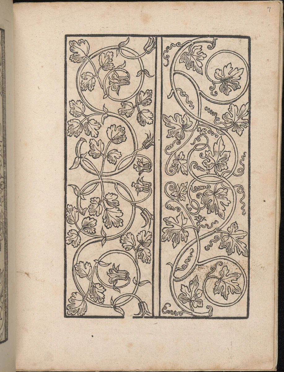 Ein new Modelbuch..., page 4 (recto) by Johann Schönsperger, book, 1524