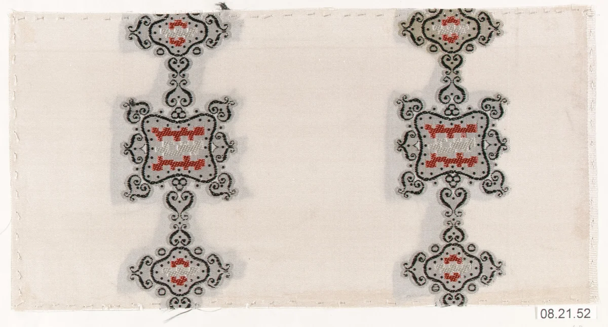 Textile sample by Unknown Designer, textile, 1900
