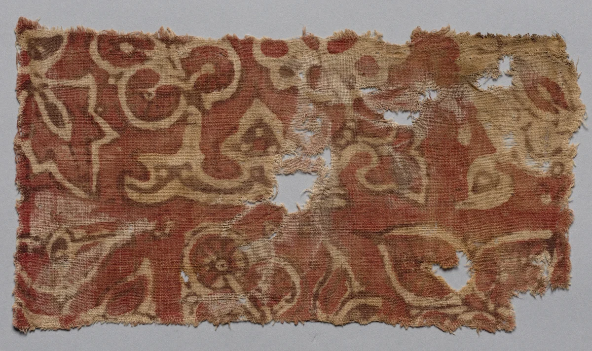 Fragment by Unknown, textile, 1100-1399