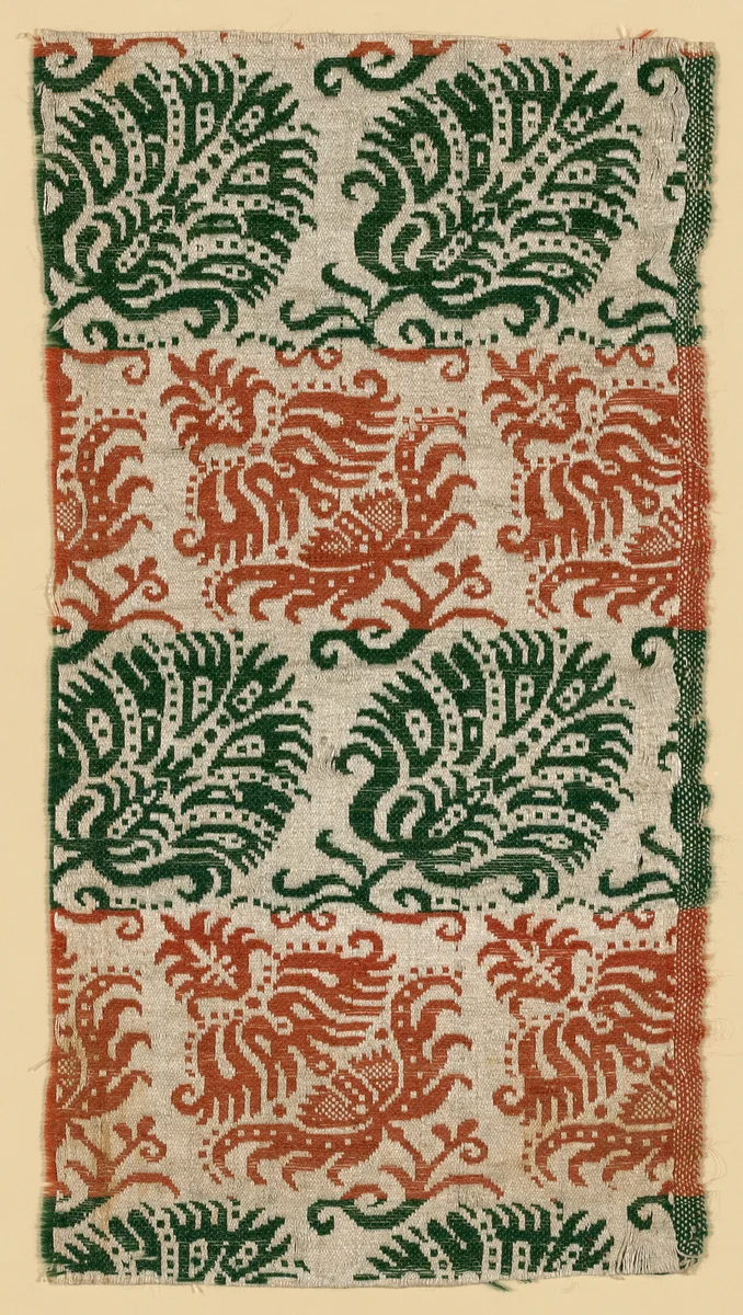 Fragment by Europe, textile, 1601-1700