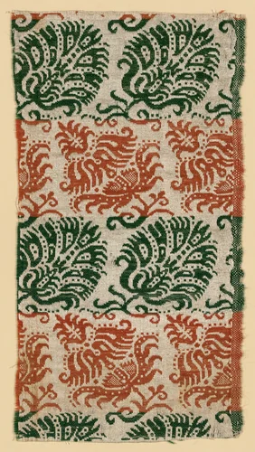 Fragment by Europe, textile, 1601-1700
