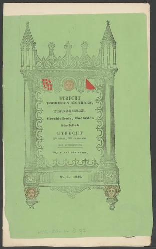 Beschrijving van de muurschildering van de boom van Jesse uit de Buurkerk te Utrecht by anonymous, print, 1846