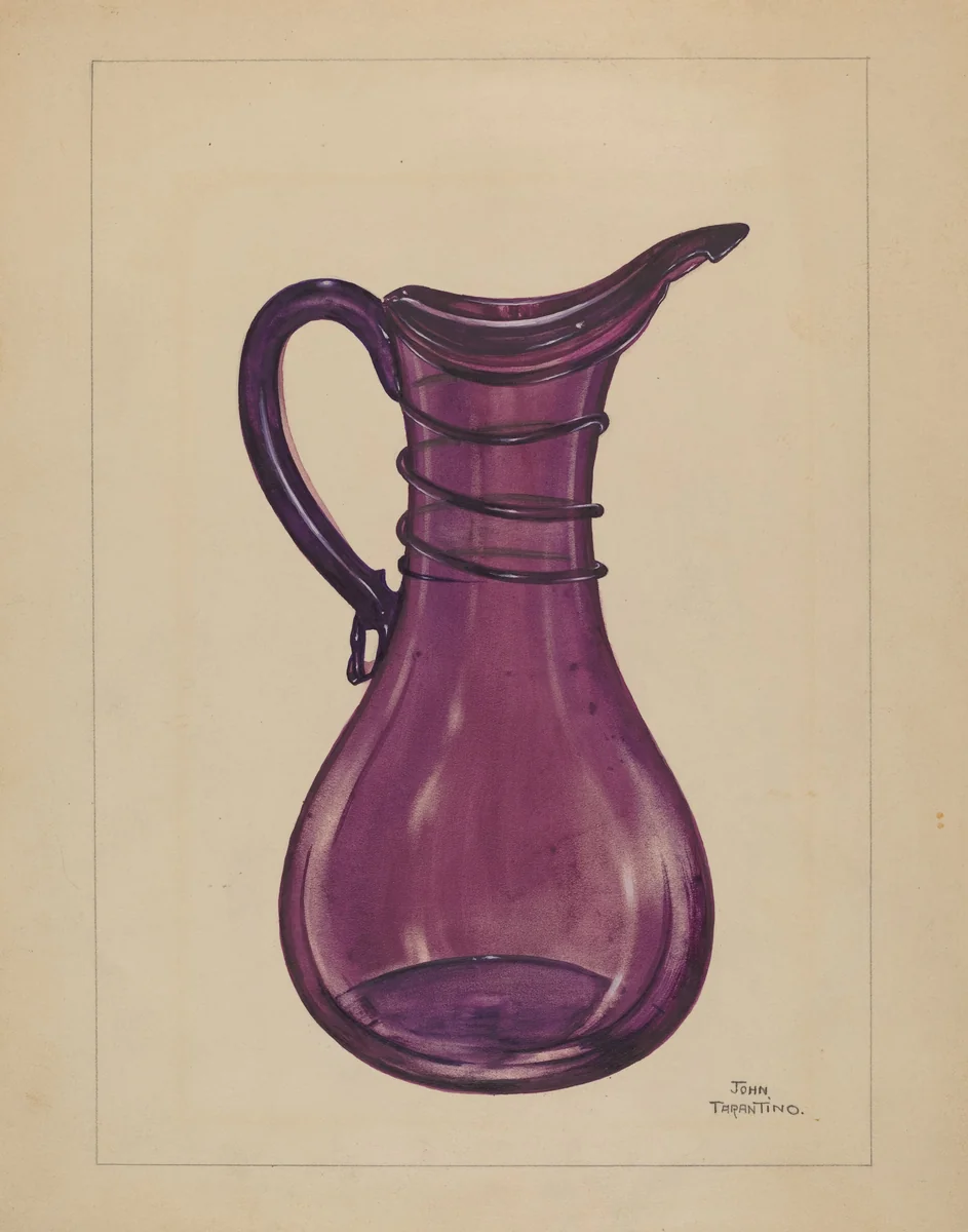 Cruet by John Tarantino, index of american design, 1936