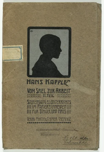Gift 13: Paper Cutting (Kindergarten material based on the educational theories of Friedrich Froebel) by Hans Kappler, design, 1920