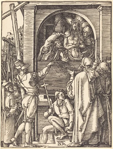 Ecce Homo by Albrecht Dürer, print, 1509-1510