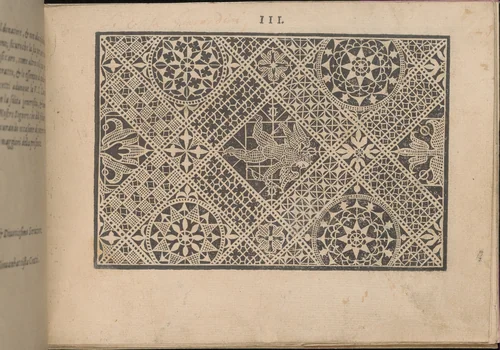 Prima Parte de' Fiori, e Disegni di varie sorti di Ricami Moderni by Giovanni Battista Ciotti, book, 1591