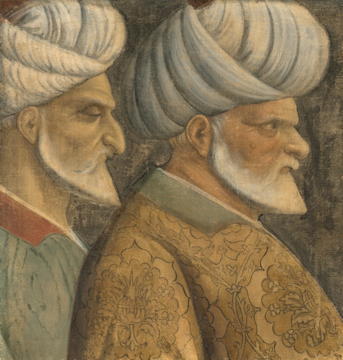 Sinan Reis and Hayreddin Barbarossa by Italian, painting, 1525-1545