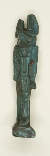 Amulet of the God Anubis by Egyptian, metalwork, -1070--656