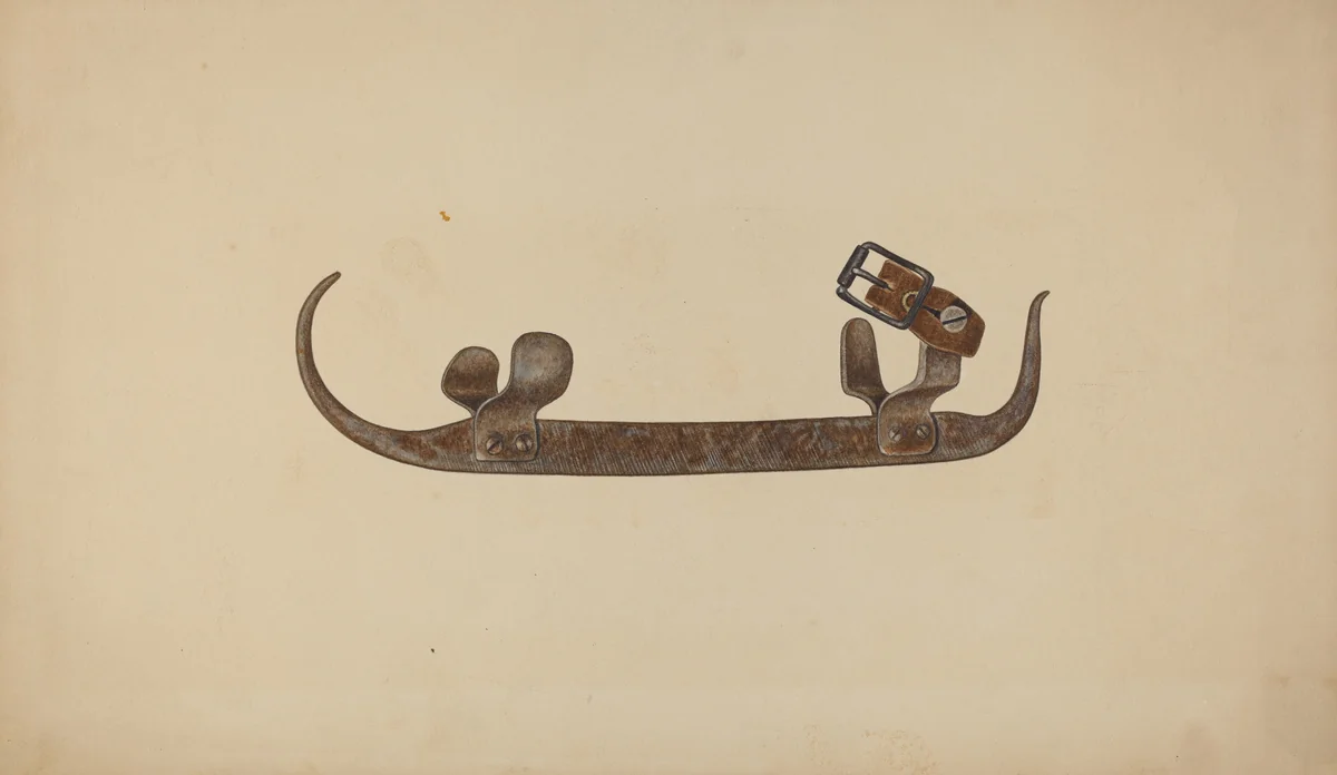 File Skates by Sydney Roberts, index of american design, 1940