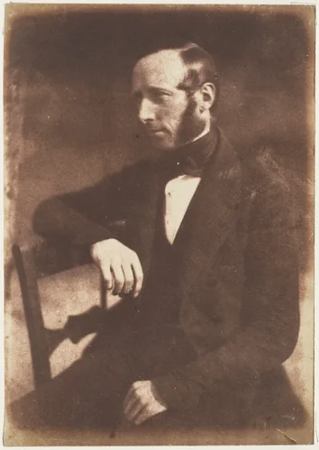 [Man] by Hill and Adamson, photograph, 1843-1847