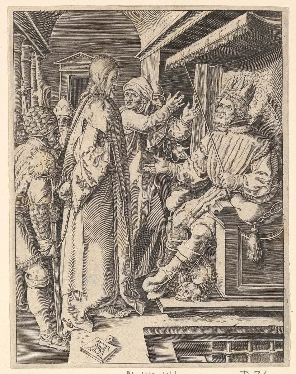 Engraved copies of The Little Passion by Albrecht Dürer, print, 1485-1699