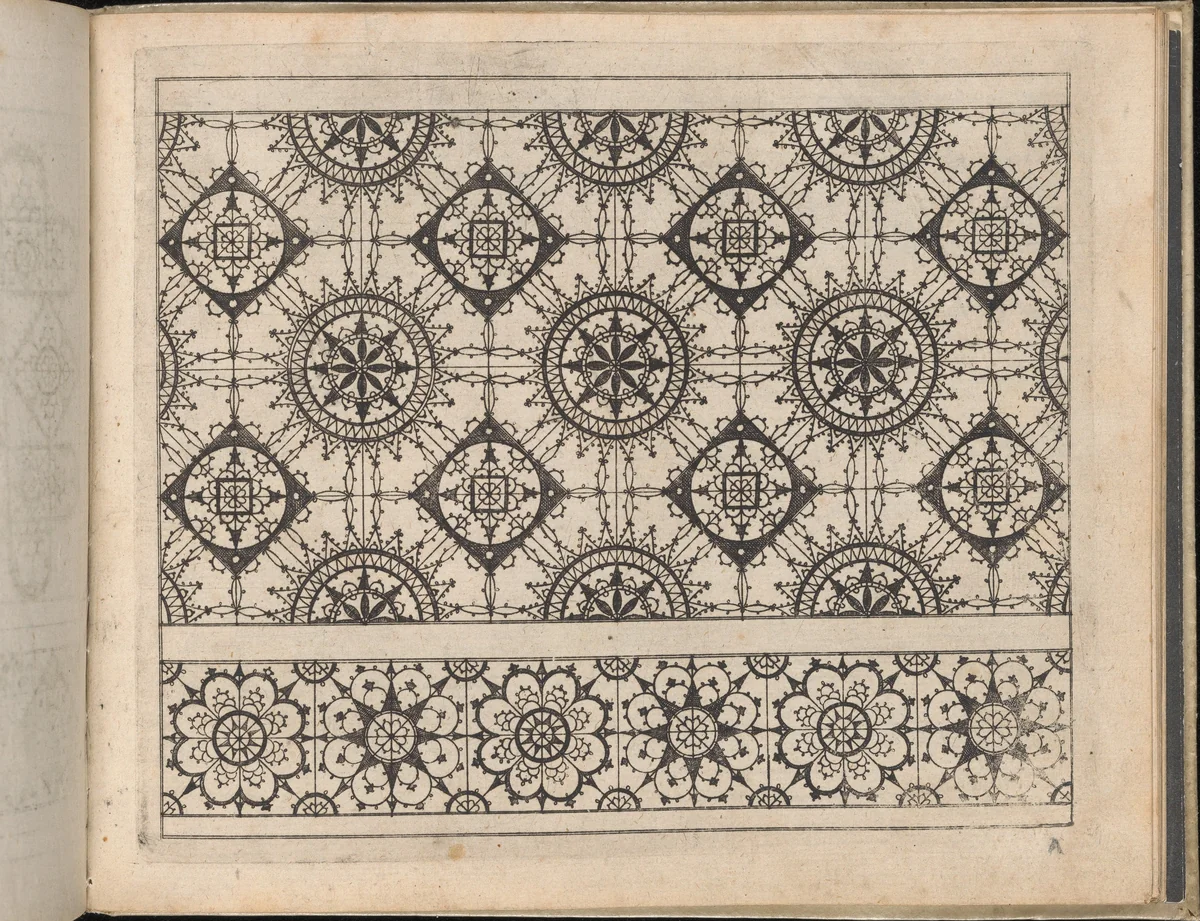 Newes Modelbuch in Kupffer (Page 57r) by Johann Sibmacher, book, 1604