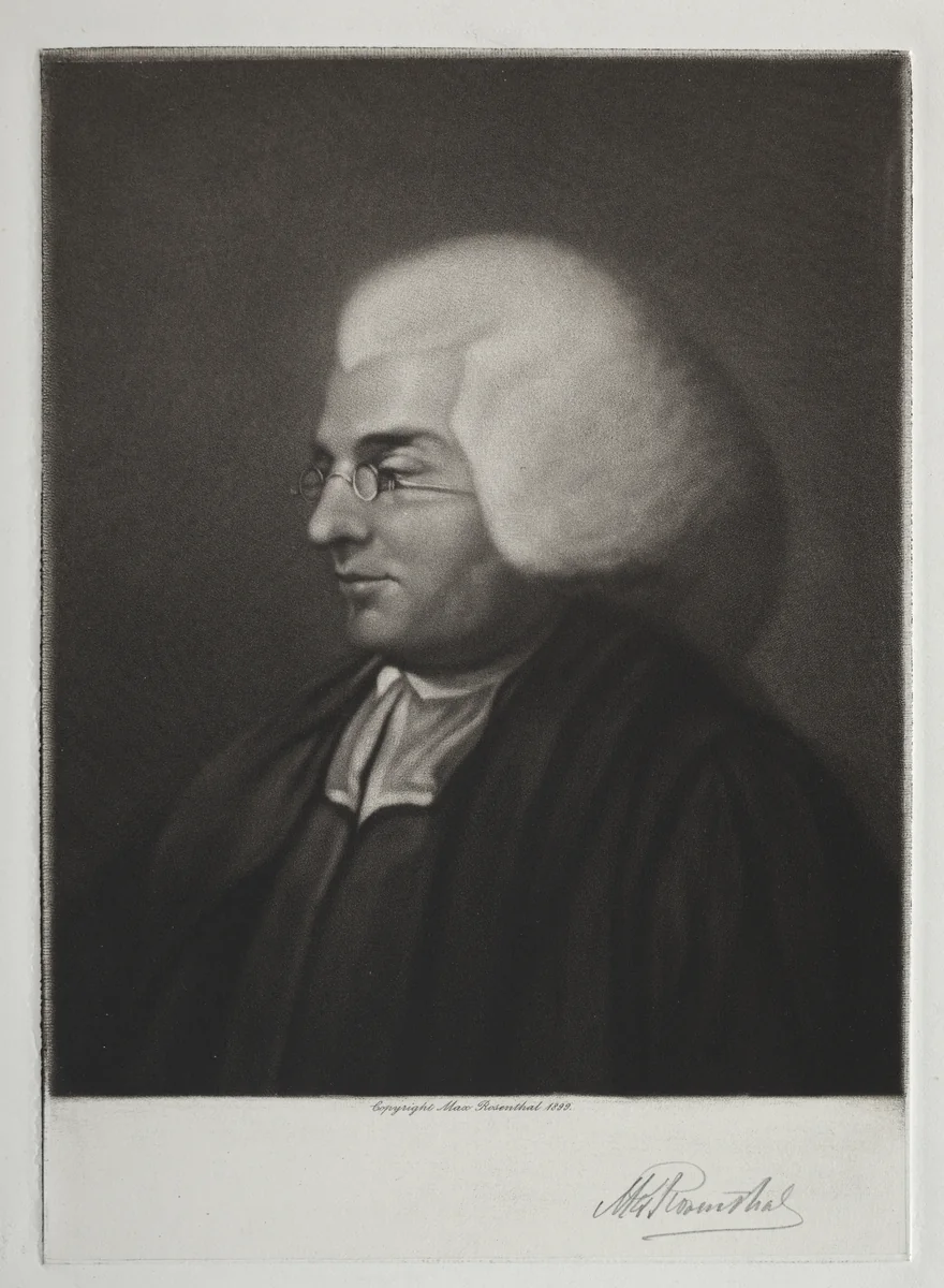 Jacob Duche by Max Rosenthal, print, 1899