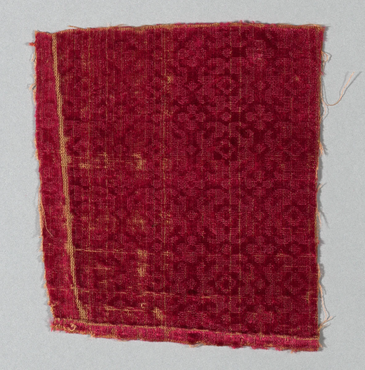 Fragment by Italy, textile, 1767-1799