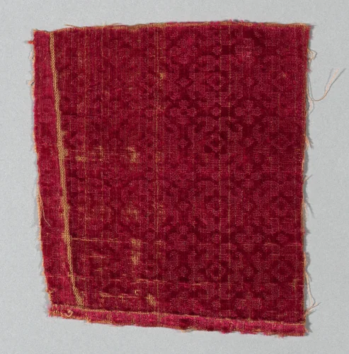 Fragment by Italy, textile, 1767-1799