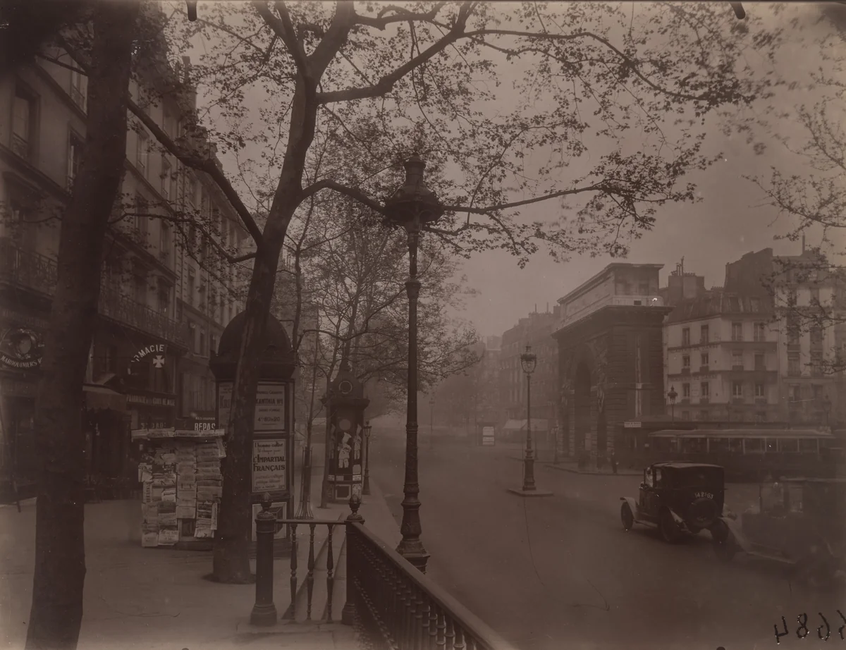 Boulevard Saint-Martin by Eugène Atget, photograph, 1926