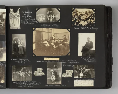 The Story of my Life and Friends as Told by Snapshots from Fourteen On by Blanche Parker, photograph, 1916