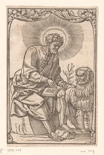 Evangelist Marcus by anonymous, print, 1527