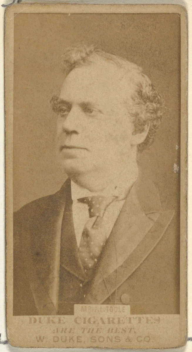 Mr. Toole, from the Actors and Actresses series (N145-7) issued by Duke Sons & Co. to promote Duke Cigarettes by W. Duke, Sons & Co., photograph, 1880-1889